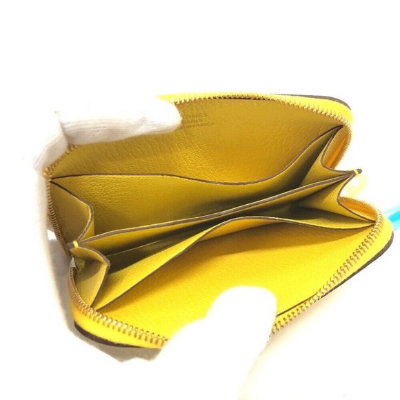 Auth HERMES Chaine d'Ancre Zip Angor IC case Card Case - Picture 6 of 16